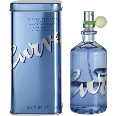 Liz Claiborne Curve Eau De Toilette voor Vrouwen - Verfrissende bloemige geur - 3,4 oz Liz Claiborne Curve Eau De Toilette voor Vrouwen - Verfrissende bloemige geur - 3,4 oz