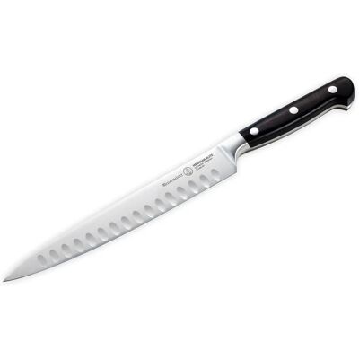 Faca de cozinha Messermeister E-3688-8K em aço inoxidável - 20cm - Prata - Para carne e sushi Faca de cozinha Messermeister E-3688-8K em aço inoxidável - 20cm - Prata - Para carne e sushi