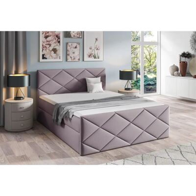 Fun Moebel - KOSMOS - Lavendel - 120x220cm - Boxspringbett Fun Moebel - KOSMOS - Lavendel - 120x220cm - Boxspringbett