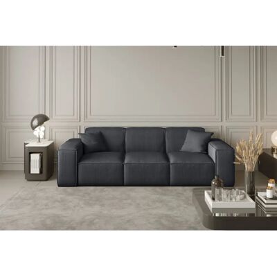 Fun Moebel - CELES 3-Sitzer - Schwarz - Sofa Fun Moebel - CELES 3-Sitzer - Schwarz - Sofa