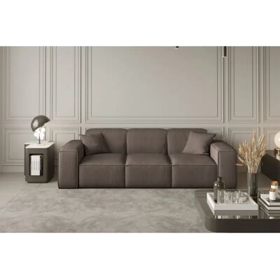 Fun Moebel - CELES - Taupe - 3-Sitzer - Sofa Fun Moebel - CELES - Taupe - 3-Sitzer - Sofa