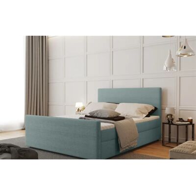 Fun Moebel - CARO - 180x220cm - Türkis - Boxspringbett Fun Moebel - CARO - 180x220cm - Türkis - Boxspringbett