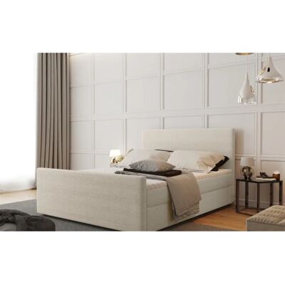 Fun Moebel - CARO - 120x200cm - Beige - Boxspring bed Fun Moebel - CARO - 120x200cm - Beige - Boxspring bed