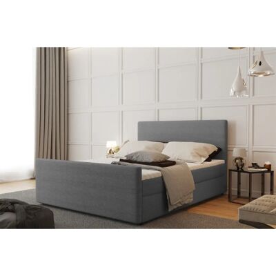 Fun Moebel - CARO - 120x200cm - Grau - Boxspring bed Fun Moebel - CARO - 120x200cm - Grau - Boxspring bed