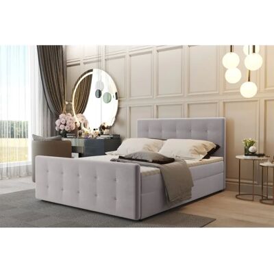 Fun Moebel - CARLOS - Offweiß - 160x220 cm - Boxspringbett Fun Moebel - CARLOS - Offweiß - 160x220 cm - Boxspringbett