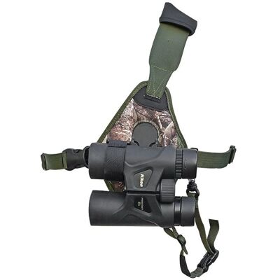Harnais pour Jumelles Cotton Carrier Skout G2 Camouflage - Réglable et Sécurisé - Publicité Harnais pour Jumelles Cotton Carrier Skout G2 Camouflage - Réglable et Sécurisé - Publicité