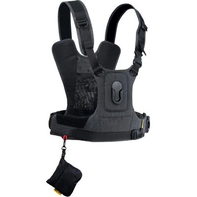 Harnais pour appareil photo G3 de Cotton Carrier - Gris Charbon - Publicité Harnais pour appareil photo G3 de Cotton Carrier - Gris Charbon - Publicité