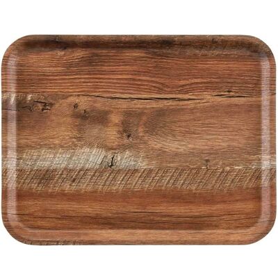 Cambro Madeira Laminate Canteen Tray Brown Oak - Canteen Tray Cambro Madeira Laminate Canteen Tray Brown Oak - Canteen Tray