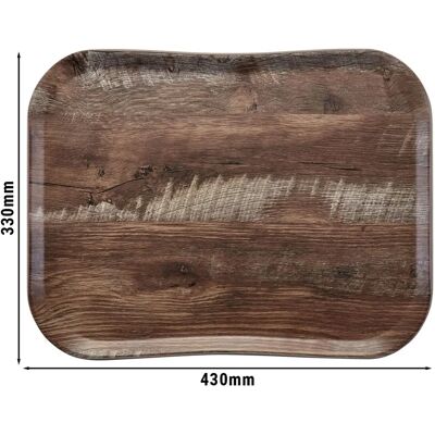 Cambro - Century - Donkere eik - Fiberglass - Tray Cambro - Century - Donkere eik - Fiberglass - Tray