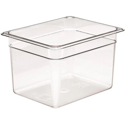 GGM Gastro 6pcs Polycarbonate GN Container - Transparent - 11.7L - NSF Certified - 1/2 Size GGM Gastro 6pcs Polycarbonate GN Container - Transparent - 11.7L - NSF Certified - 1/2 Size