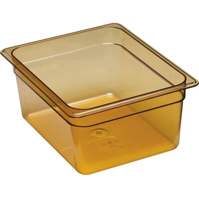 GGM Gastro - H-PAN Container - Hittebestendig GN 1/2 - Amber GGM Gastro - H-PAN Container - Hittebestendig GN 1/2 - Amber