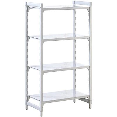 Sistema de estanterías modulares de plástico KaiserKraft - 900x500mm, Blanco Sistema de estanterías modulares de plástico KaiserKraft - 900x500mm, Blanco
