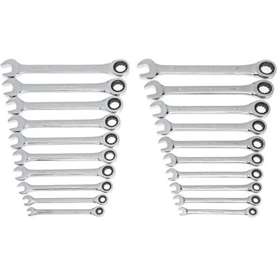 Zestaw kluczy zębatych GearWrench 35720B-06 - Kompaktowy, 20 szt. Zestaw kluczy zębatych GearWrench 35720B-06 - Kompaktowy, 20 szt.