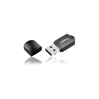 Edimax EW-7811UTC Dual-Band Wi-Fi Adapter - 802.11ac - 433 Mbps Edimax EW-7811UTC Dual-Band Wi-Fi Adapter - 802.11ac - 433 Mbps