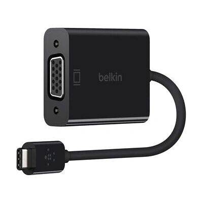 Belkin USB-C auf VGA Adapter - Schwarz Belkin USB-C auf VGA Adapter - Schwarz