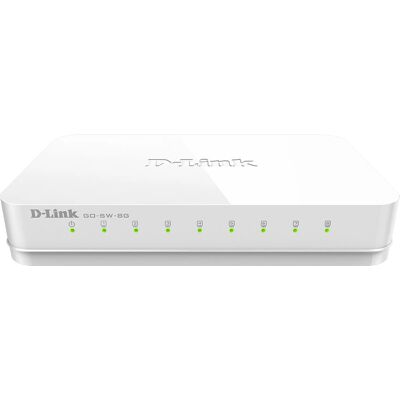 Switch Réseau D-Link GO-SW-8G Blanc - Non géré 5 Ports Switch Réseau D-Link GO-SW-8G Blanc - Non géré 5 Ports