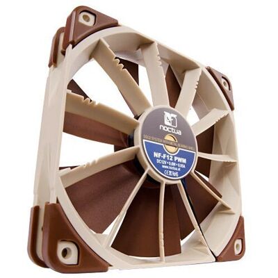 Noctua NF-F12 PWM - 12cm Braun PC Ventilator Noctua NF-F12 PWM - 12cm Braun PC Ventilator