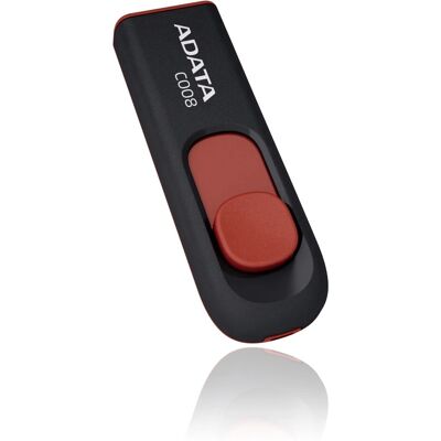 ADATA C008 16GB USB 2.0 Retractable Flash Drive - USB flash drive ADATA C008 16GB USB 2.0 Retractable Flash Drive - USB flash drive