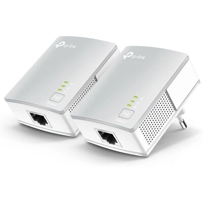 TP-Link TL-PA4010KIT - Kit di Adattatori Powerline - 600 Mbps - Bianco TP-Link TL-PA4010KIT - Kit di Adattatori Powerline - 600 Mbps - Bianco