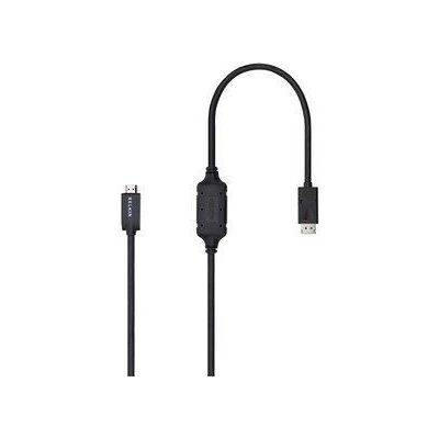 Adaptateur de câble vidéo Belkin F2CD001B06-E - 1,8 m DisplayPort HDMI Noir - Publicité Adaptateur de câble vidéo Belkin F2CD001B06-E - 1,8 m DisplayPort HDMI Noir - Publicité