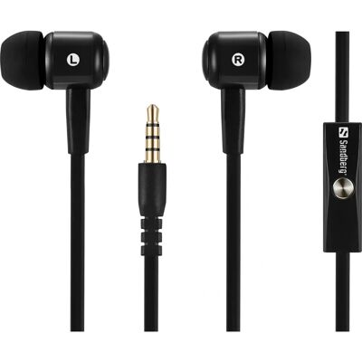 Sandberg 125-62 Cuffie in-ear cablate - Chiamate/Musica Sandberg 125-62 Cuffie in-ear cablate - Chiamate/Musica