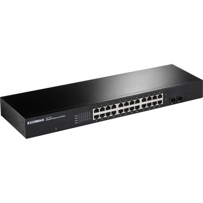 Edimax GS-1026 Rack-mount 24-Port Gigabit Switch - Network Enhancement Edimax GS-1026 Rack-mount 24-Port Gigabit Switch - Network Enhancement