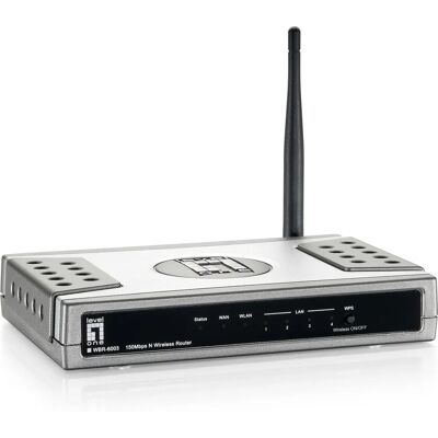 LevelOne WBR-6003 Silber WLAN-Router - Fast Ethernet LevelOne WBR-6003 Silber WLAN-Router - Fast Ethernet