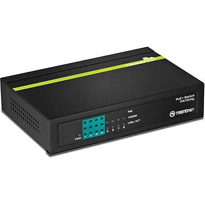 Trendnet TPE-TG44G 8-portos Gigabit PoE Switch - Hálózati kapcsoló Trendnet TPE-TG44G 8-portos Gigabit PoE Switch - Hálózati kapcsoló