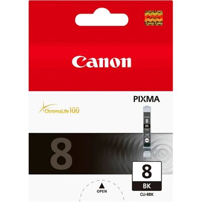 Canon CLI-8BK Tintenpatrone - 13ml Schwarz - 940 Seiten - Tintenstrahldrucker Canon CLI-8BK Tintenpatrone - 13ml Schwarz - 940 Seiten - Tintenstrahldrucker