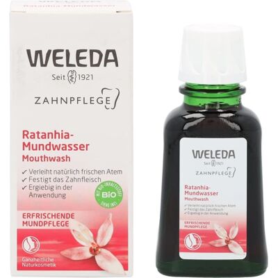 Weleda Ratanhia Mundspülung - Natürlich, Konzentriert - Mund- & Rachenpflege Weleda Ratanhia Mundspülung - Natürlich, Konzentriert - Mund- & Rachenpflege