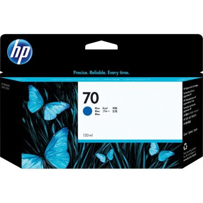 Cartuccia d'inchiostro HP 70 130 ml - Blu Vivera - Rendimento standard Cartuccia d'inchiostro HP 70 130 ml - Blu Vivera - Rendimento standard