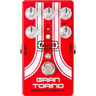 MXR - CSP033G Gran Torino Boost Overdrive - Boost - Overdrive - Pedale - Publicité MXR - CSP033G Gran Torino Boost Overdrive - Boost - Overdrive - Pedale - Publicité