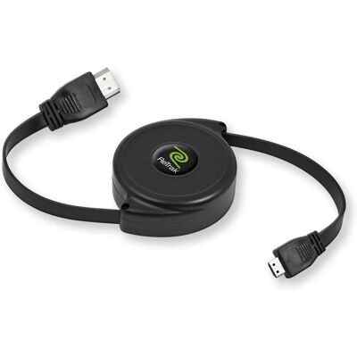 ReTrak EUCABLEHDAD HDMI A vers D 1,5 m Noir - Publicité ReTrak EUCABLEHDAD HDMI A vers D 1,5 m Noir - Publicité