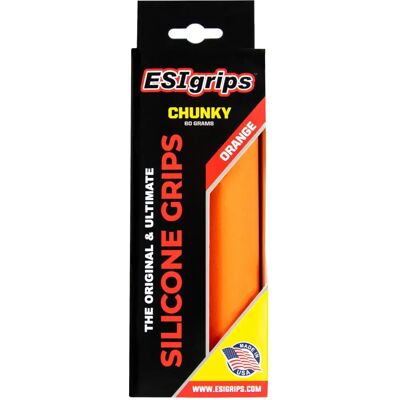 ESIGRIPS Orange Chunky Bike Grips - Shock Absorption MTB ESIGRIPS Orange Chunky Bike Grips - Shock Absorption MTB