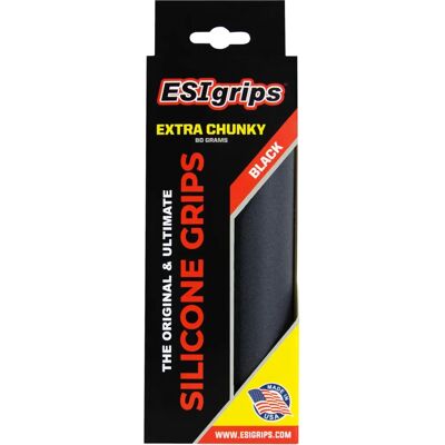Esigrips Extra Chunky Silikon Fahrradgriffe - 34mm - Schwarz - Vibrationsdämpfung Esigrips Extra Chunky Silikon Fahrradgriffe - 34mm - Schwarz - Vibrationsdämpfung