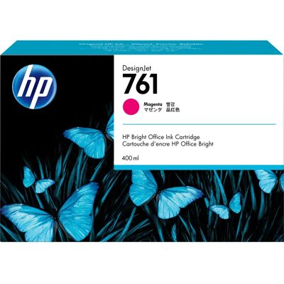 Tusze magenta HP 761 - DesignJet - 400ml - Oryginalny Tusze magenta HP 761 - DesignJet - 400ml - Oryginalny