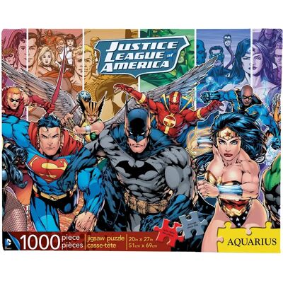 Puzzle della Justice League of America di Aquarius - 1000 Pezzi - DC Comics Puzzle della Justice League of America di Aquarius - 1000 Pezzi - DC Comics