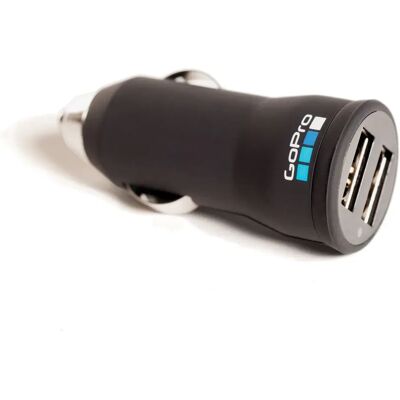 Chargeur auto double GoPro - Charge USB rapide pour deux appareils - Publicité Chargeur auto double GoPro - Charge USB rapide pour deux appareils - Publicité