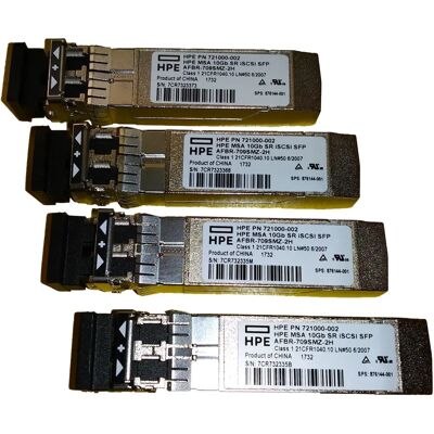 Transcepteur en fibre optique HPE C8R25B SFP+ - Module réseau - Publicité Transcepteur en fibre optique HPE C8R25B SFP+ - Module réseau - Publicité