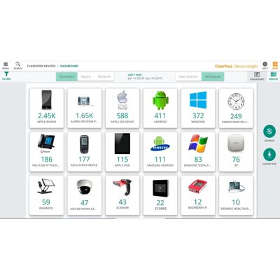HPE Aruba - ClearPass Device Insight - 10000 laitteita - 1 vuosi - Lisenssi HPE Aruba - ClearPass Device Insight - 10000 laitteita - 1 vuosi - Lisenssi