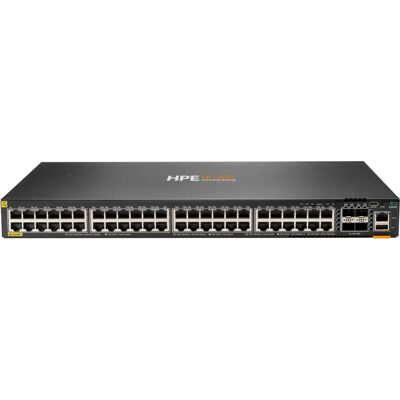 HPE Aruba 6300F 48-port Layer 3 Managed Switch - 1U Grey HPE Aruba 6300F 48-port Layer 3 Managed Switch - 1U Grey
