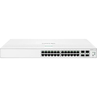 HPE Aruba JL682A Managed Gigabit Ethernet Switch - 24 Ports - White HPE Aruba JL682A Managed Gigabit Ethernet Switch - 24 Ports - White