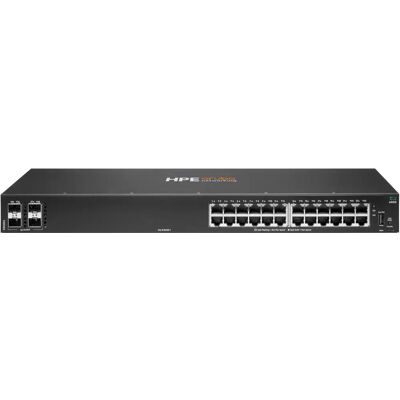 HPE Aruba 6000 Switch 24 Gigabit-porttal - Kezelés szintje 3 HPE Aruba 6000 Switch 24 Gigabit-porttal - Kezelés szintje 3