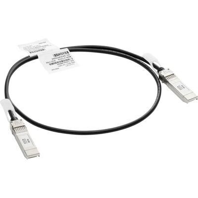 HPE Aruba Networking R9D19A Optikai kábel/InfiniBand - 1m SFP+ Fekete, Ezüst HPE Aruba Networking R9D19A Optikai kábel/InfiniBand - 1m SFP+ Fekete, Ezüst
