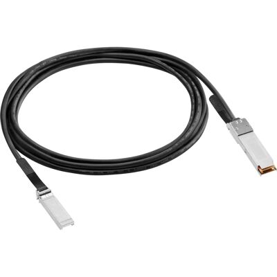HPE Aruba - QSFP56 to SFP56 - 3m - DAC-Kabel HPE Aruba - QSFP56 to SFP56 - 3m - DAC-Kabel