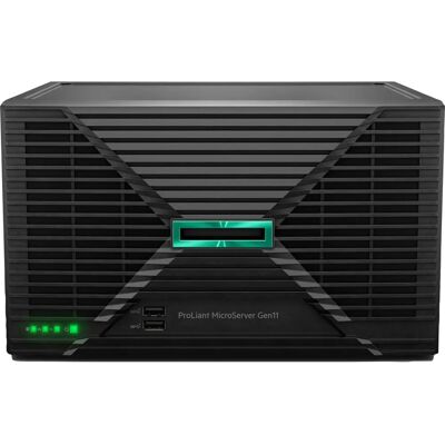 HPE ProLiant MicroServer Gen11 G7400 - Server - Ultramikrotorni - 16 GB DDR5 HPE ProLiant MicroServer Gen11 G7400 - Server - Ultramikrotorni - 16 GB DDR5