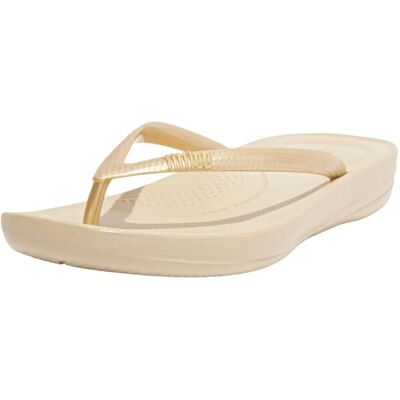 Fitflop IQUSHION Ergonomische Flip-Flops - Goud Fitflop IQUSHION Ergonomische Flip-Flops - Goud