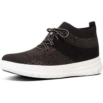 FitFlop Uberknit Slip On - Stijlvolle Damessneakers - Zwart FitFlop Uberknit Slip On - Stijlvolle Damessneakers - Zwart
