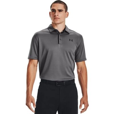 Under Armour Męskie Tech Polo - Grafit/Czarny - Odzież Under Armour Męskie Tech Polo - Grafit/Czarny - Odzież