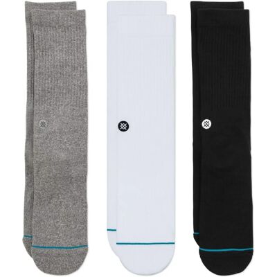 Stance Icorn Crew Socken 3er-Pack (M556D18ICP) - multi Stance Icorn Crew Socken 3er-Pack (M556D18ICP) - multi